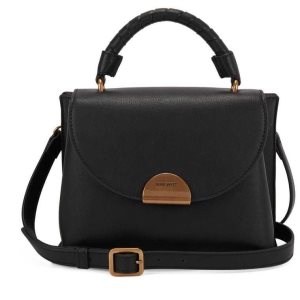 Nine West Darcie Top Handle Flap Negros | 759EROKMJ