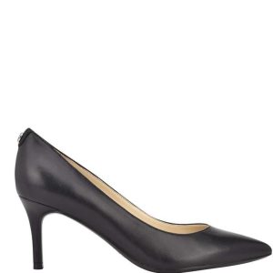 Nine West Dazy 9x9 Pointy Puntera Pumps Negros | 570RZCTLJ