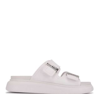 Nine West Dew Chanclas Sandals Blancos | 846EYXPUK