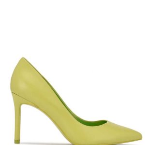Nine West Ezra Pointy Puntera Pumps Verdes Claro | 987NVMKOJ