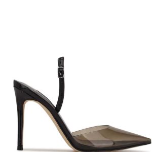 Nine West Fayes Pointy Puntera Slingbacks Negros | 053QCTNVH