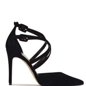 Nine West Festa Pointy Puntera Pumps Negros | 438WBEJYH