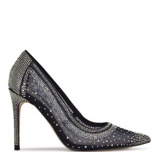 Nine West Fileen Pointy Puntera Pumps Morados Oscuro | 930GPTLDH