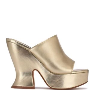 Nine West Flower Plataforma Chanclas Sandals | 207BTDSIM