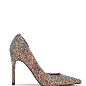Nine West Folowe d'Orsay Pointy Puntera Pumps Multicolor | 381IJPONA