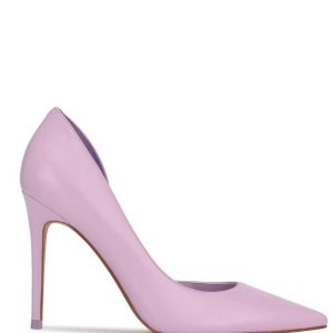Nine West Folowe d'Orsay Pointy Puntera Pumps Morados Oscuro | 572YLIQVW