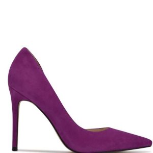 Nine West Folowe d'Orsay Pointy Puntera Pumps Morados | 687BTAUCW