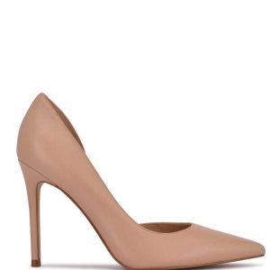 Nine West Folowe d'Orsay Pointy Puntera Pumps Rosas | 980XIRDBU