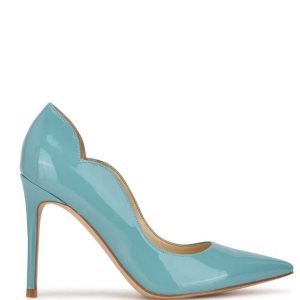 Nine West Foxy Pointy Puntera Pumps Azules | 328JTVQMD