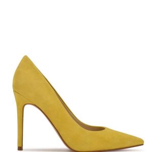 Nine West Fresh Pointy Puntera Pumps Amarillos | 743WGIQBM