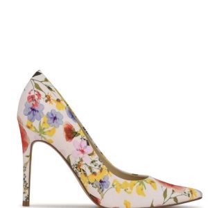 Nine West Fresh Pointy Puntera Pumps Blancos | 206PFHCMA