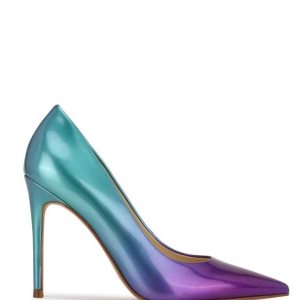 Nine West Fresh Pointy Puntera Pumps Morados | 394ZQFDRB