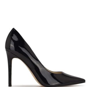 Nine West Fresh Pointy Puntera Pumps Negros | 563VWJFAX
