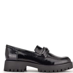 Nine West Garren Lug Sole Loafers Negros | 372SPCDBK