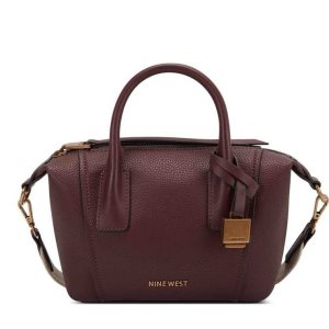 Nine West Genoa Mini Satchel Vino | 719XJIDBW