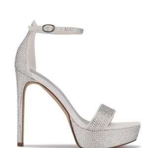 Nine West Goout Plataforma Blancos | 805OPYHMW