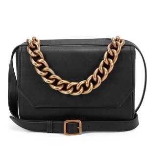 Nine West Hazel Flap Negros | 641WDPYQO