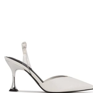 Nine West Heat Pointy Puntera Slingbacks Blancos | 309THLWYC