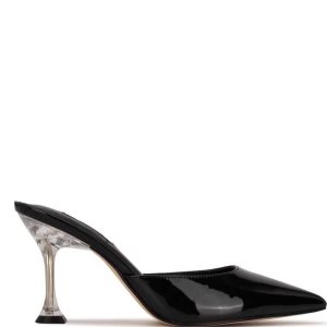 Nine West Hott Pointy Puntera Mules Negros | 698LFDMTV