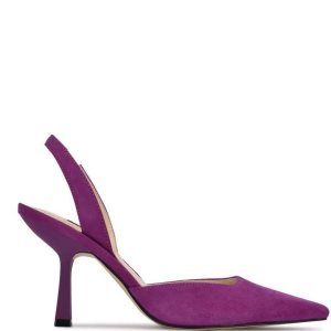 Nine West Hurry Snip Puntera Slingbacks Morados | 852NCQVAH
