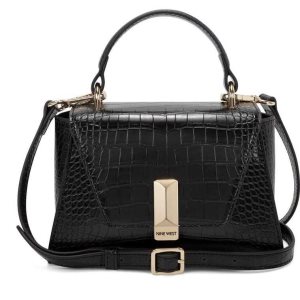 Nine West Imogen Mini Top Handle Negros | 918GWZYTU