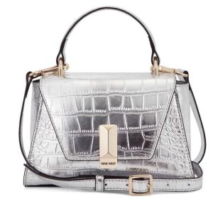 Nine West Imogen Mini Top Handle Plateados | 683BOUCKA