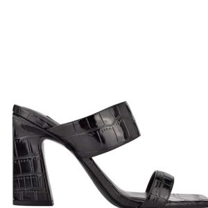 Nine West Instaa Tacón Chanclas Sandals | 648TDBIZQ