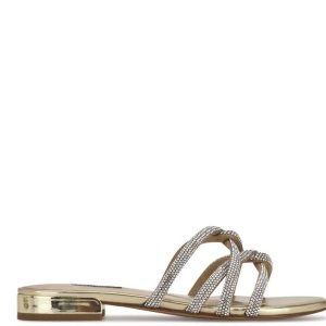 Nine West Iria Vestido Chanclas Sandals | 946OVHCJE