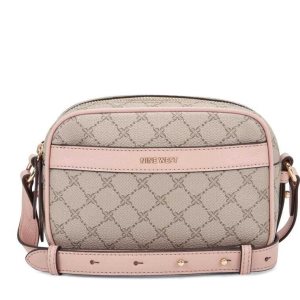 Nine West Irina Camera Beige Rosas | 573PNVCIU