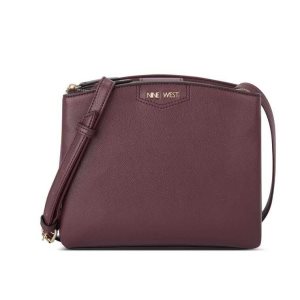 Nine West Jorie Mini Jet Set Vino | 687ASXQIJ