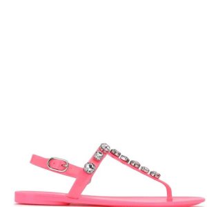 Nine West Juniper Jelly Sandals Rosas | 164TOKJIY