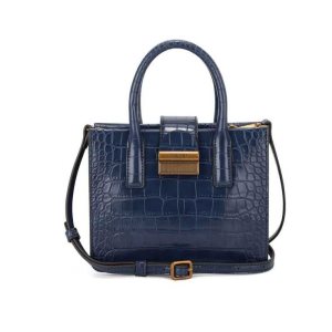 Nine West Kathy Mini Jet Set Tote Azul Marino | 801IUVXTK