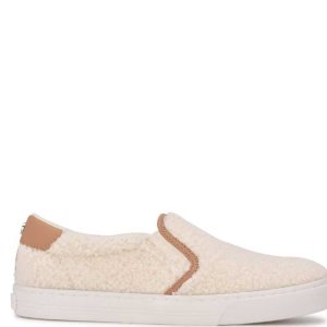 Nine West Lala Slip On Sneakers Creme | 674UXLZTJ