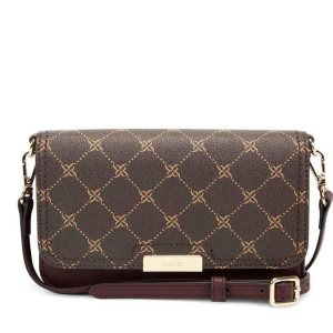 Nine West Lawson Wallet On A String Marrom Vino | 592DBMHKG