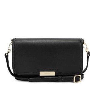 Nine West Lawson Wallet On A String Negros | 698FPALEB