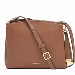 Nine West Levona Mini A-List Marrom | 210RZDQYF