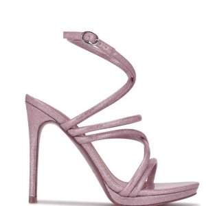 Nine West Lexy Ankle Correa Tacón Rosas | 819PXNFYQ