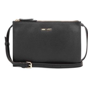 Nine West Lianna Double Zip Negros | 201ESAZOQ
