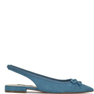 Nine West Livi Destalonadas Pointy Puntera Turquesa | 549SVFBRQ