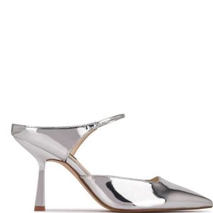 Nine West Madys Tacón Plateados Metal | 714UNFKZM
