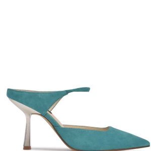 Nine West Madys Tacón Turquesa | 430VEKBQO