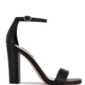 Nine West Marrie Ankle Correa Negros | 476HFJMOL