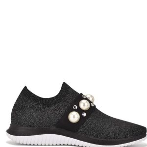 Nine West Milee Slip On Sneakers Azules Grises | 087BWKIMV