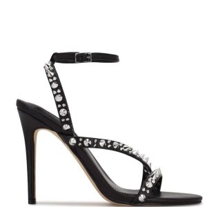 Nine West Mitz Ankle Correa Negros | 248OUVHKQ