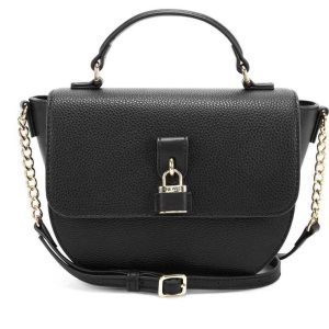 Nine West Nemi Top Handle Flap Negros | 039LTJWQP