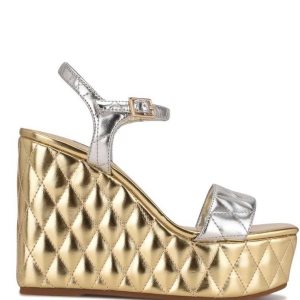 Nine West Nila Plataforma Metal Multicolor | 346VLYBSU