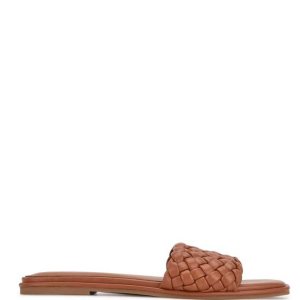 Nine West Ohhi Planos Chanclas Sandals Beige | 483BOANZI