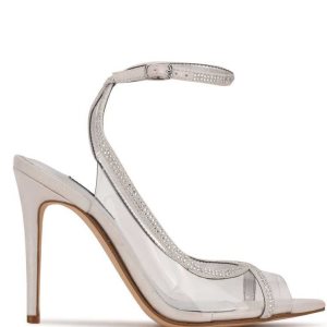 Nine West Parise Ankle Correa Plateados | 741QXCOBJ