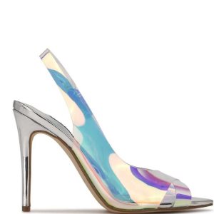 Nine West Polka Destalonadas Tacón | 174SXUOLR