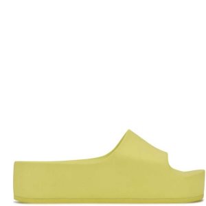 Nine West Pool Plataforma Chanclas Sandals Verdes Claro | 279NFCYRP